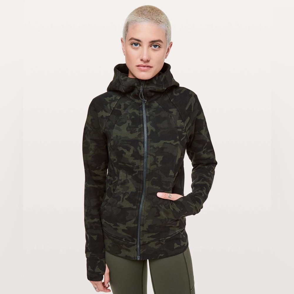 Lululemon scuba hoodie camo size 6 - Picture 5 of 6